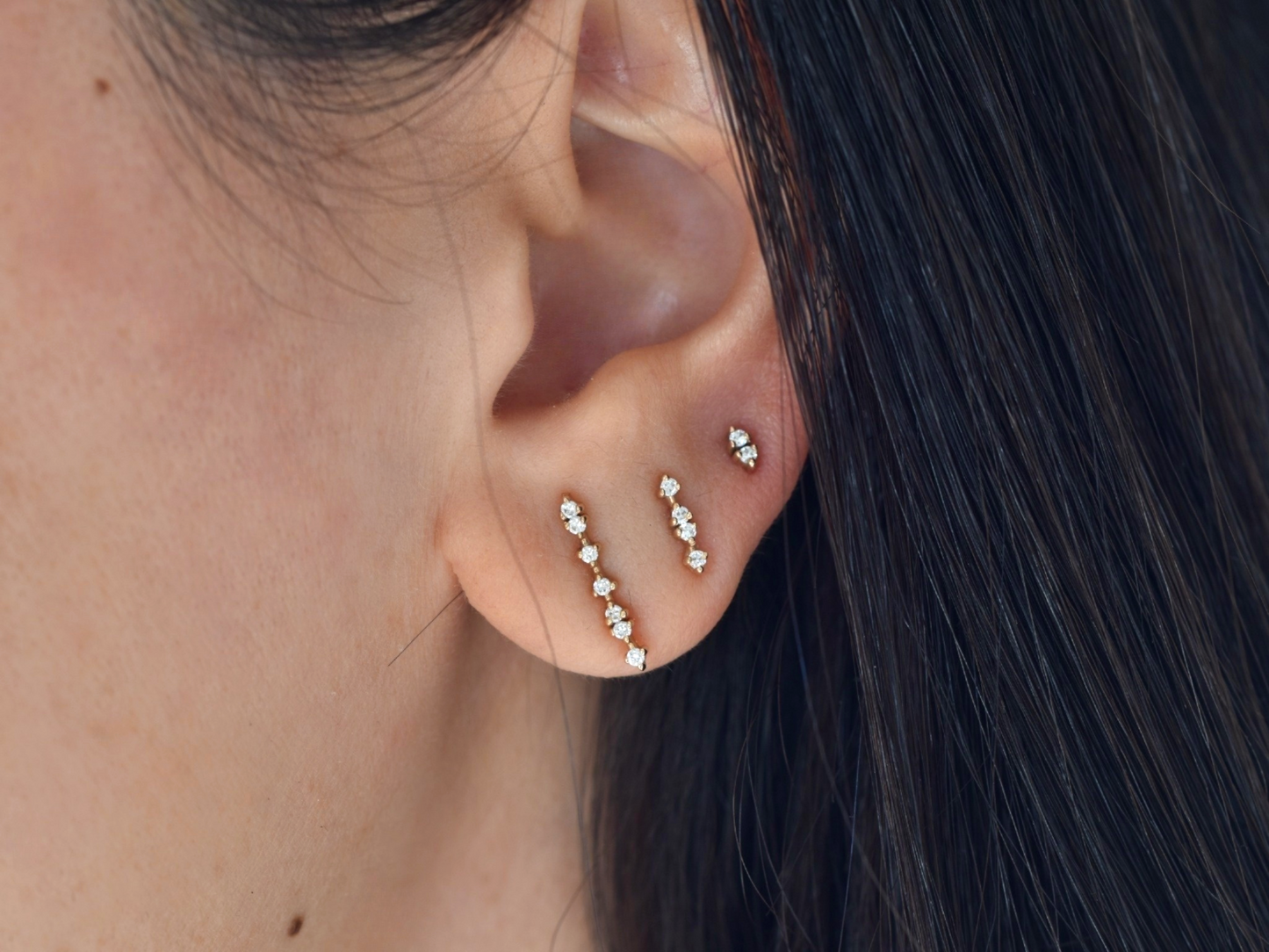 Boucle d'oreille Gemini