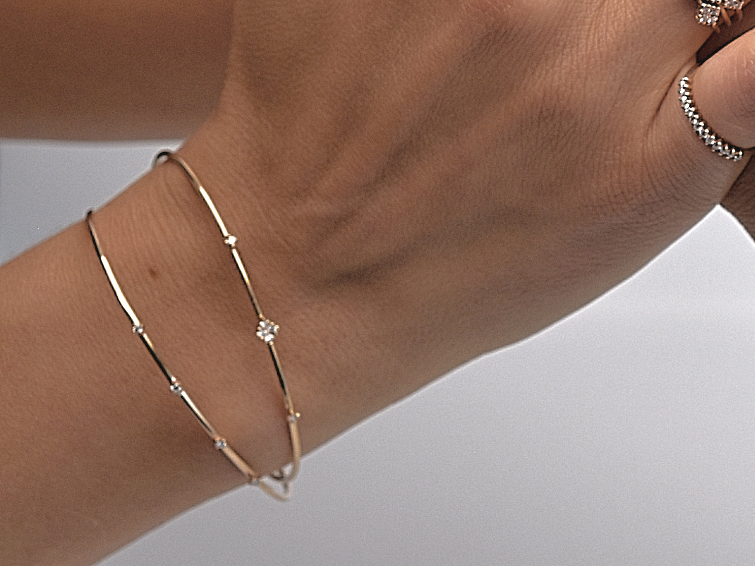 Bracelet Jonc Lucite Flammée Ambré Fille Cadeau