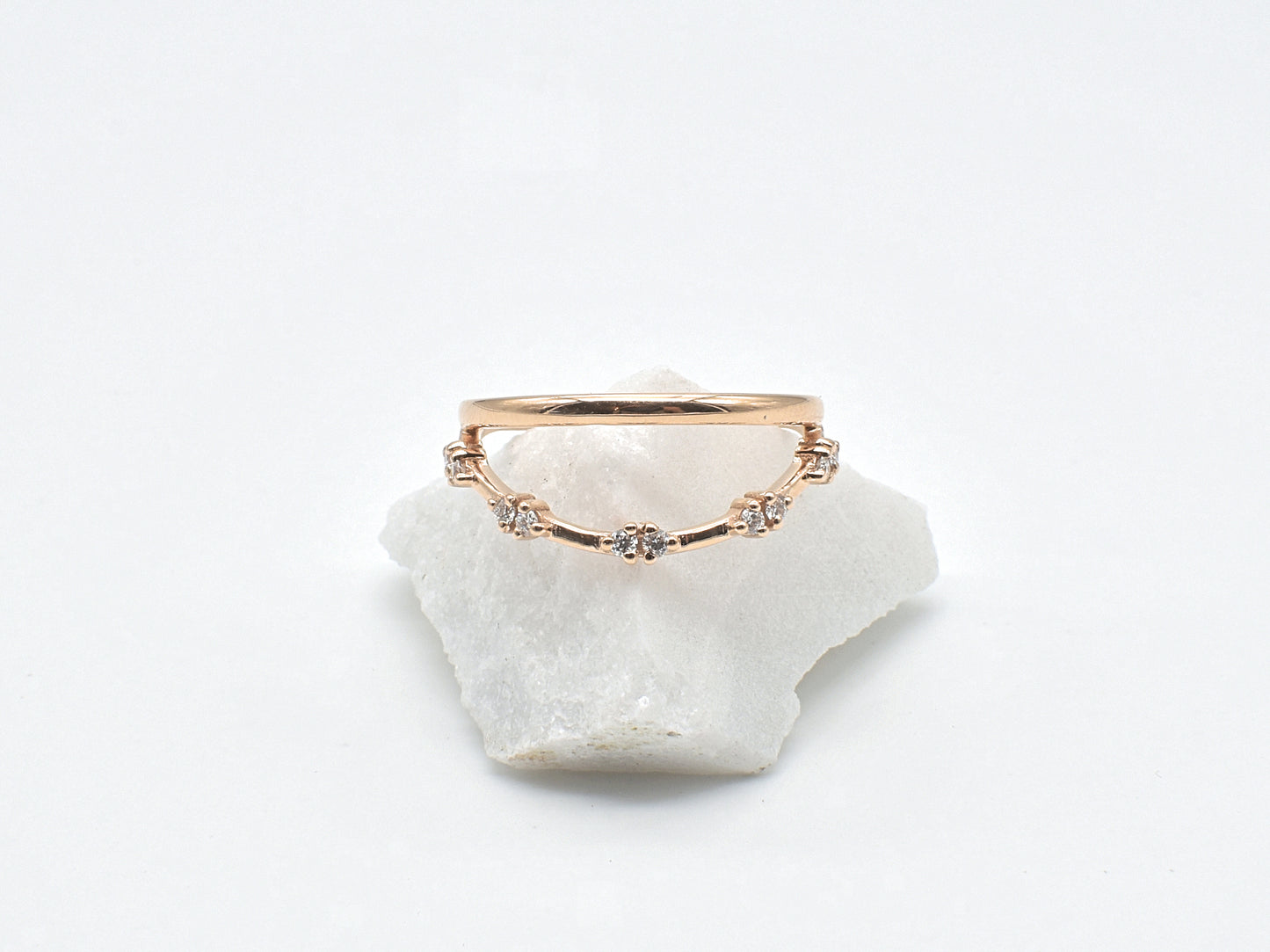 Bague Constellation double