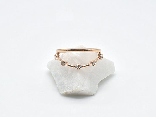 Bague Constellation double