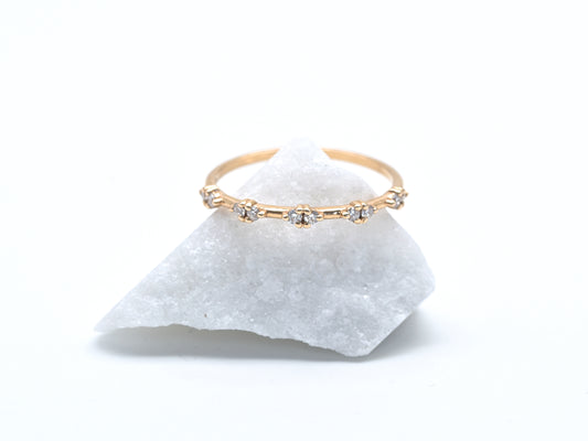 Bague Constellation simple anneau